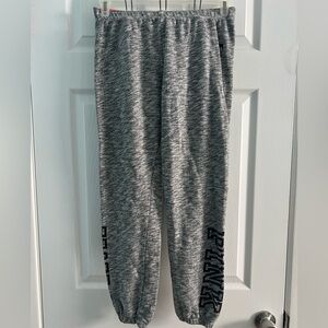 PINK Victoria’s Secret Y2K Joggers Grey Size S 100% Cotton loose fit Women